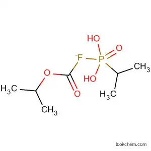 Molecular Structure of 665-33-8 (Phosphonofluoridic acid, (1-methylethyl)-, 1-methylethyl ester)