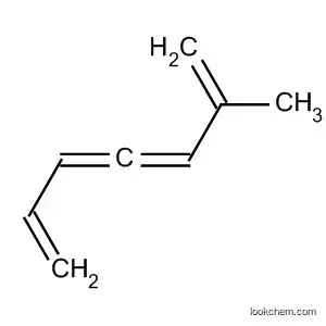 Molecular Structure of 68267-59-4 (1,3,4,6-Heptatetraene, 2-methyl-)