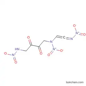 Molecular Structure of 7034-44-8 (Glycine, N,N'-[(nitroimino)bis(methylene)]bis[N-nitro-)