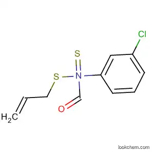 Molecular Structure of 713-72-4 (Carbamodithioic acid, (3-chlorophenyl)-, 2-propenyl ester)