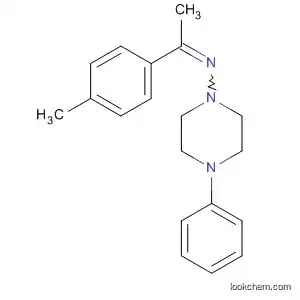 Molecular Structure of 71416-01-8 (1-Piperazinamine, N-[1-(4-methylphenyl)ethylidene]-4-phenyl-)