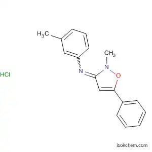 Molecular Structure of 71853-82-2 (Benzenamine, 3-methyl-N-(2-methyl-5-phenyl-3(2H)-isoxazolylidene)-,
monohydrochloride)