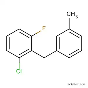 Benzene, 1-chloro-3-fluoro-2-[(3-methylphenyl)methyl]-
