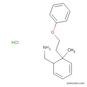 Molecular Structure of 75384-57-5 (Benzenemethanamine, N-methyl-a-(2-phenoxyethyl)-, hydrochloride)