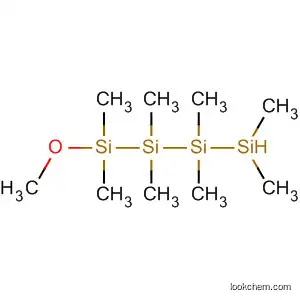 Molecular Structure of 75462-94-1 (Tetrasilane, 1-methoxy-1,1,2,2,3,3,4,4-octamethyl-)