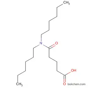 Molecular Structure of 75727-37-6 (Pentanoic acid, 5-(dihexylamino)-5-oxo-)