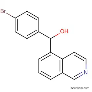 Molecular Structure of 76518-11-1 (5-Isoquinolinemethanol, 1-(4-bromophenyl)-)
