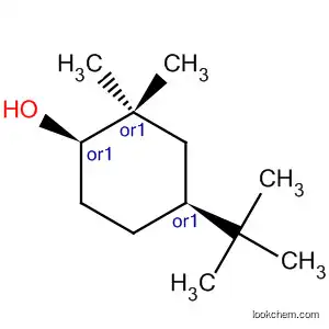 Molecular Structure of 774-95-8 (Cyclohexanol, 4-(1,1-dimethylethyl)-2,2-dimethyl-, cis-)