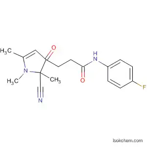 1H-Pyrrole-3-propanamide,
a-cyano-N-(4-fluorophenyl)-1,2,5-trimethyl-b-oxo-