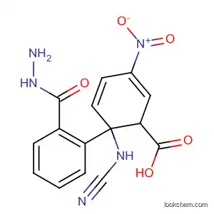 Molecular Structure of 78875-39-5 (Benzoic acid, 2-[(iminomethyl)amino]-5-nitro-, 2-phenylhydrazide)
