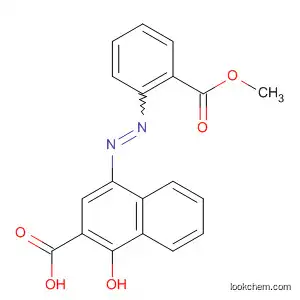 Molecular Structure of 80003-97-0 (2-Naphthalenecarboxylic acid,
1-hydroxy-4-[[2-(methoxycarbonyl)phenyl]azo]-)
