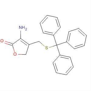 2(5H)-Furanone, 3-amino-4-[[(triphenylmethyl)thio]methyl]-