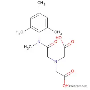 Molecular Structure of 100008-25-1 (Glycine,
N-(carboxymethyl)-N-[2-[methyl(2,4,6-trimethylphenyl)amino]-2-oxoethyl]
-)
