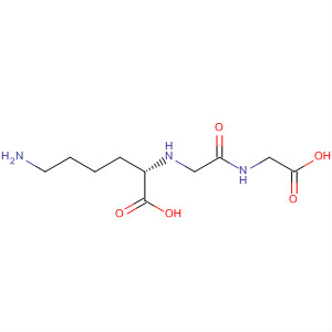 Molecular Structure of 100573-80-6 (Glycine, N-[N-(5-amino-1-carboxypentyl)glycyl]-, (S)-)