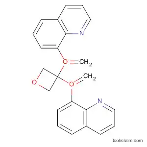 Molecular Structure of 101021-61-8 (Quinoline, 8,8'-[3-oxetanylidenebis(methyleneoxy)]bis-)