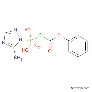 Molecular Structure of 101751-77-3 (Phosphonochloridic acid, (5-amino-1H-1,2,4-triazol-1-yl)-, phenyl ester)