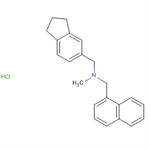 Molecular Structure of 101827-92-3 (1-Naphthalenemethanamine,
N-[(2,3-dihydro-1H-inden-5-yl)methyl]-N-methyl-, hydrochloride)