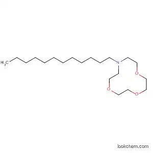 Molecular Structure of 102069-58-9 (1,4,7-Trioxa-10-azacyclododecane, 10-dodecyl-)