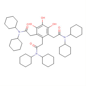 Molecular Structure of 102330-64-3 (Acetamide, 2,2',2''-[1,2,3-benzenetriyltris(oxy)]tris[N,N-dicyclohexyl-)