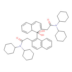 Molecular Structure of 102330-66-5 (Acetamide,
2,2'-[[1,1'-binaphthalene]-2,2'-diylbis(oxy)]bis[N,N-dicyclohexyl-)