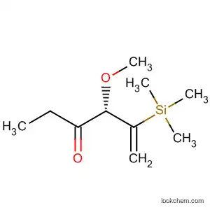 5-Hexen-3-one, 4-methoxy-5-(trimethylsilyl)-, (S)-