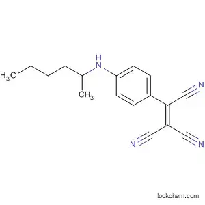 Molecular Structure of 102391-02-6 (Ethenetricarbonitrile, [4-(butylethylamino)phenyl]-)