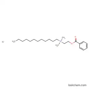 Molecular Structure of 102728-38-1 (1-Dodecanaminium, N-[2-(benzoyloxy)ethyl]-N,N-dimethyl-, bromide)