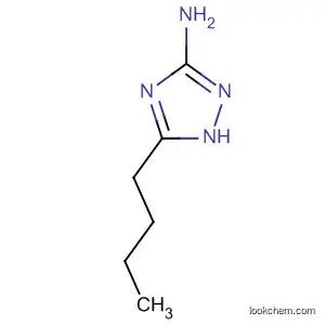 Molecular Structure of 103205-70-5 (1H-1,2,4-Triazol-3-amine, 5-butyl-)