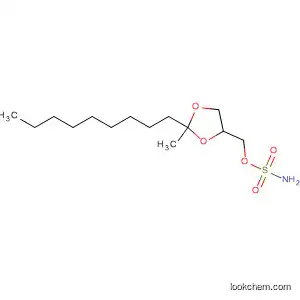 Molecular Structure of 103596-22-1 (Sulfamic acid, (2-methyl-2-nonyl-1,3-dioxolan-4-yl)methyl ester)