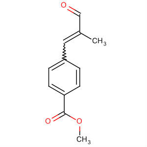 Molecular Structure of 103764-24-5 (Benzoic acid, 4-(2-methyl-3-oxo-1-propenyl)-, methyl ester)