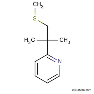 Molecular Structure of 103905-23-3 (Pyridine, 2-[1,1-dimethyl-2-(methylthio)ethyl]-)