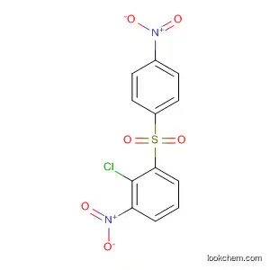 Molecular Structure of 104044-72-6 (Benzene, 2-chloro-1-nitro-3-[(4-nitrophenyl)sulfonyl]-)