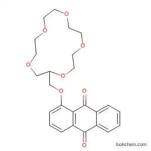 9,10-Anthracenedione,
1-(1,4,7,10,13-pentaoxacyclopentadec-2-ylmethoxy)-