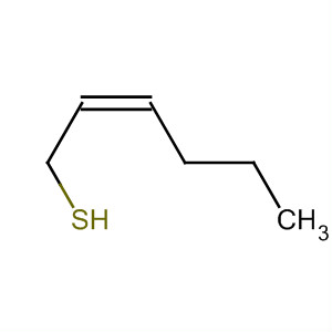 Molecular Structure of 104108-89-6 (2-Hexene-1-thiol, (Z)-)