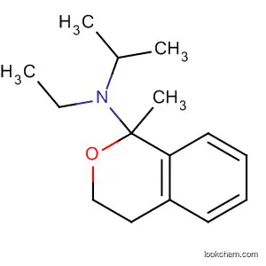 Molecular Structure of 104773-57-1 (1H-2-Benzopyran-1-ethanamine,
3,4-dihydro-a-methyl-N-(1-methylethyl)-)