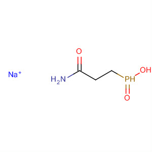 Molecular Structure of 104889-96-5 (Phosphinic acid, (2-amino-2-oxoethyl)methyl-, monosodium salt)