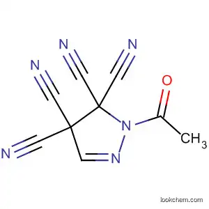 1H-Pyrazole-4,4,5,5-tetracarbonitrile, 1-acetyl-