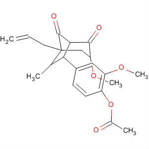 Bicyclo[3.2.1]octane-2,8-dione,  7-[4-(acetyloxy)-3-methoxyphenyl]-3-methoxy-6-methyl-5-(2-propenyl)-