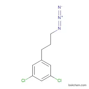 Molecular Structure of 105219-50-9 (Benzene, 1-(3-azidopropyl)-3,5-dichloro-)