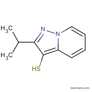 Molecular Structure of 105289-25-6 (Pyrazolo[1,5-a]pyridine-3-thiol, 2-(1-methylethyl)-)