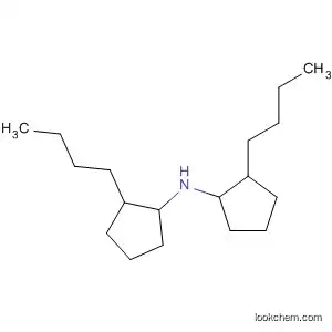 Molecular Structure of 105317-84-8 (Cyclopentanamine, 2-butyl-N-(2-butylcyclopentyl)-)