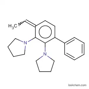 Molecular Structure of 105443-13-8 (1,1'-[Ethylidenebis(4,1-phenylene)]bispyrrolidine)