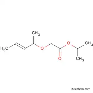 Acetic acid, [(1-methyl-2-butenyl)oxy]-, 1-methylethyl ester, (E)-
