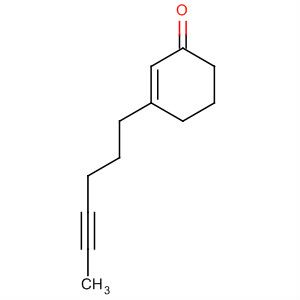 Molecular Structure of 105518-69-2 (2-Cyclohexen-1-one, 3-(4-hexynyl)-)