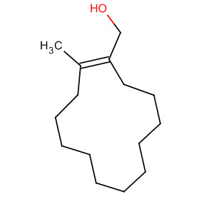 Molecular Structure of 105612-82-6 (1-Cyclotridecene-1-methanol, 2-methyl-, (E)-)