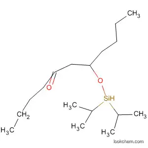 Molecular Structure of 105627-14-3 (5-Undecanone, 7-[[bis(1-methylethyl)silyl]oxy]-)