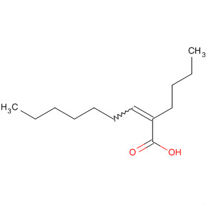 Molecular Structure of 105645-28-1 (2-Nonenoic acid, 2-butyl-)