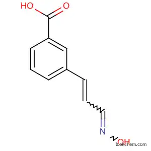 Benzoic acid, 3-[3-(hydroxyimino)-1-propenyl]-