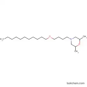 Molecular Structure of 105672-21-7 (Morpholine, 2,6-dimethyl-4-[4-(undecyloxy)butyl]-)