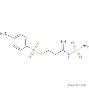 Propanimidamide, N-(aminosulfonyl)-3-[[(4-methylphenyl)sulfonyl]oxy]-